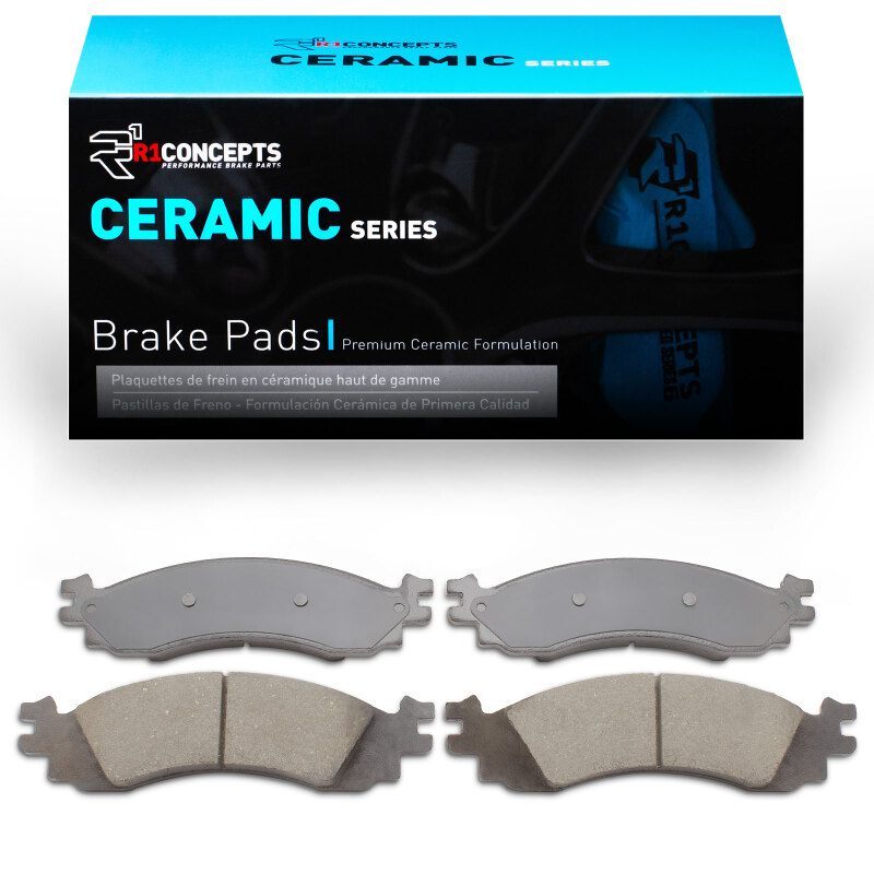 Ford Explorer Brake Pads - Front - R1 Concepts - Ceramic - `06-`12